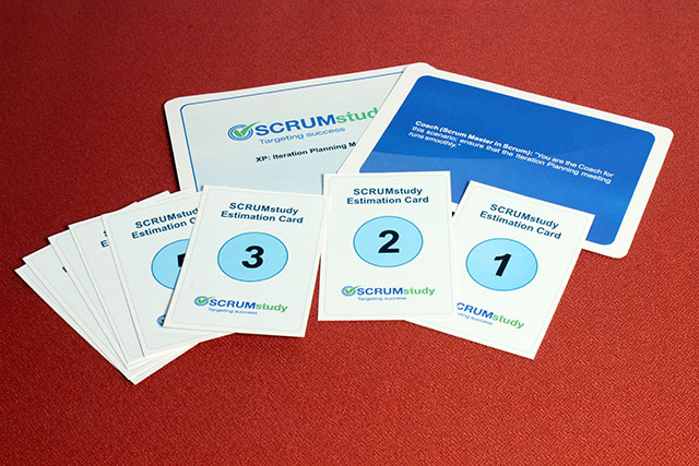 Scrum estimation cards (8 pages)